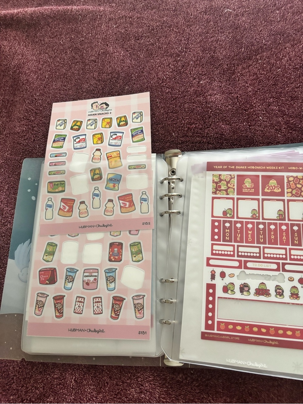 LARGE HADMAN & Chub girl Sticker collection +binder - Picture 8 of 15